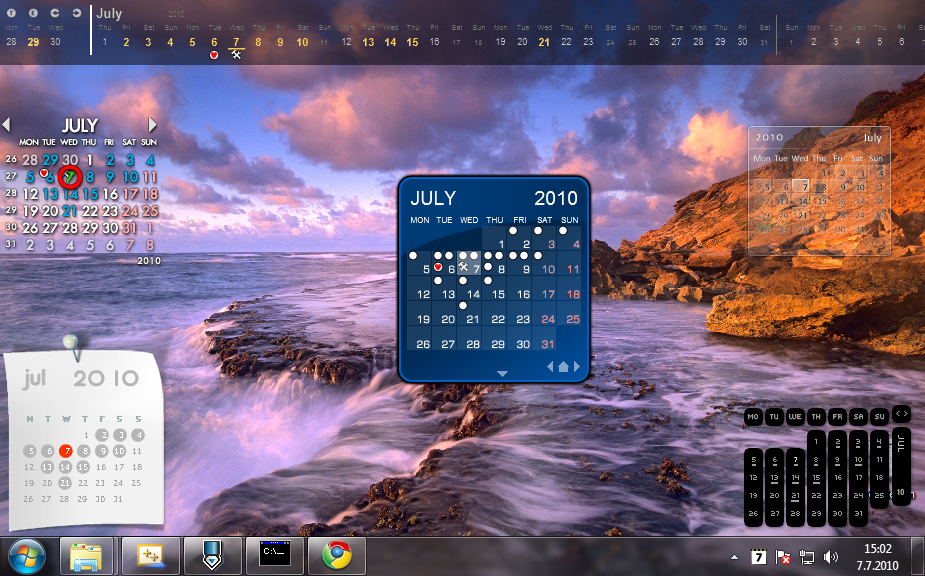 Rainlendar Pro 2.11 RUS keygen скачать - гаджет календарь для windows 7
